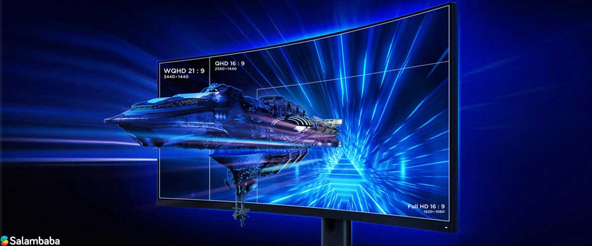 کیفیت تصویر فوق العاده واضح با مانیتور XMMNTWQ34